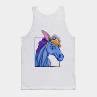 Colorful Easter horse Tank Top